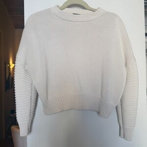 Topshop Cream Knit Sweater